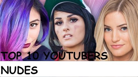 youtubers nudes|25 Naked YouTubers